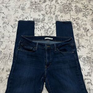 Levi's Dark Indigo Women's Skinny Jeans